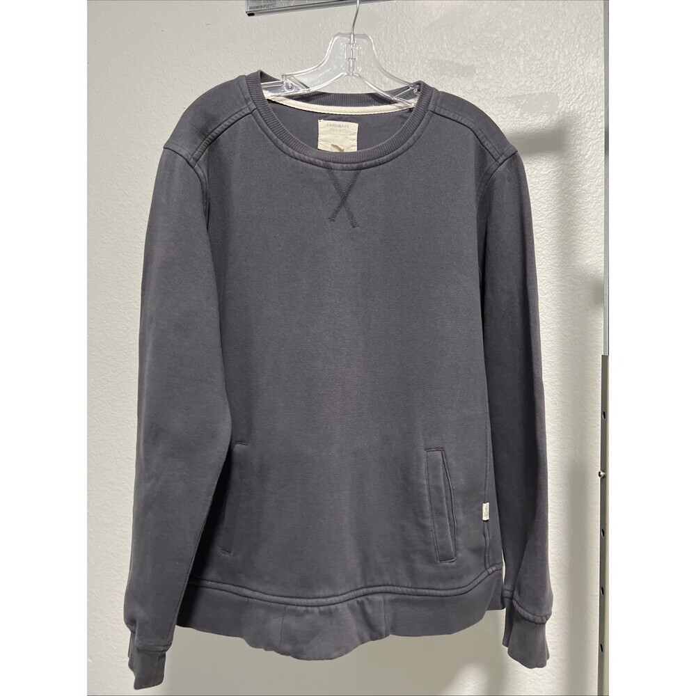 Landmark Project | Grey Pullover Forestry Sweatshirt | Size Large